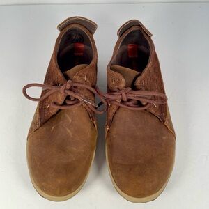 Merrell brown leather Ashland tie up shoes size 7